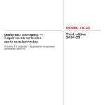 Checklist for assessment inspection bodies based on ISO/IEC 17020:2026 standard